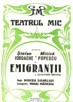 Emigrantii - Teatrul Mic
